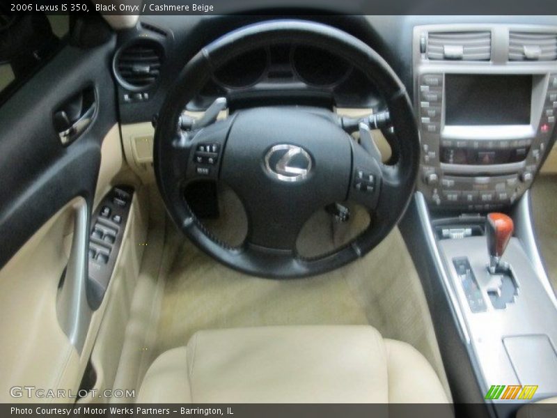 Black Onyx / Cashmere Beige 2006 Lexus IS 350