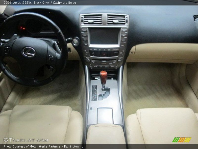 Black Onyx / Cashmere Beige 2006 Lexus IS 350
