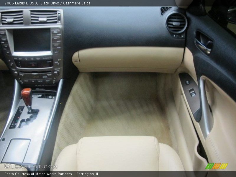 Black Onyx / Cashmere Beige 2006 Lexus IS 350