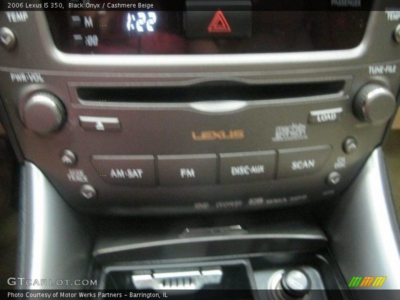 Black Onyx / Cashmere Beige 2006 Lexus IS 350