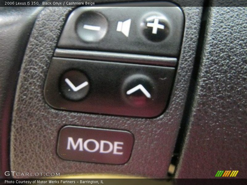 Black Onyx / Cashmere Beige 2006 Lexus IS 350