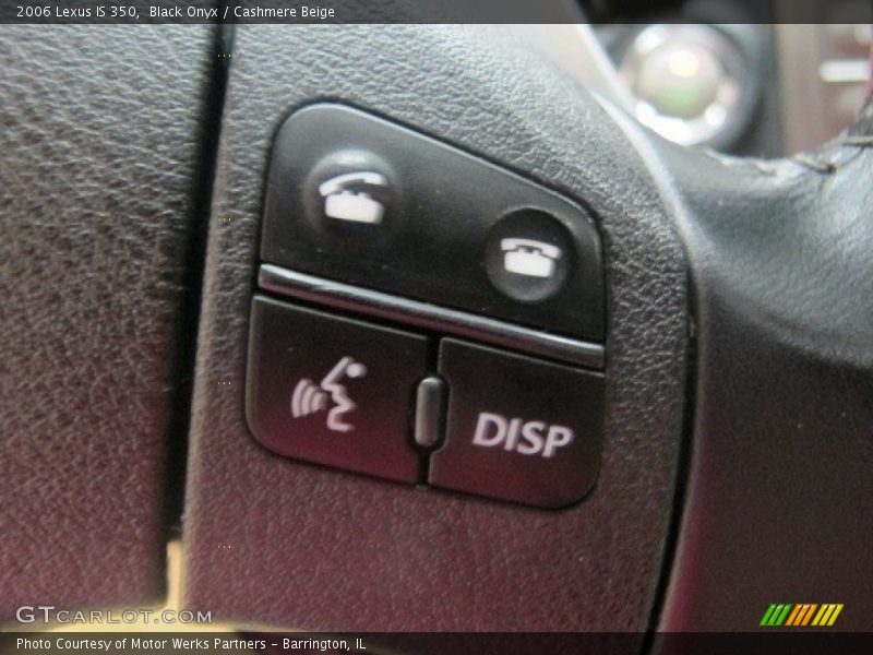 Black Onyx / Cashmere Beige 2006 Lexus IS 350