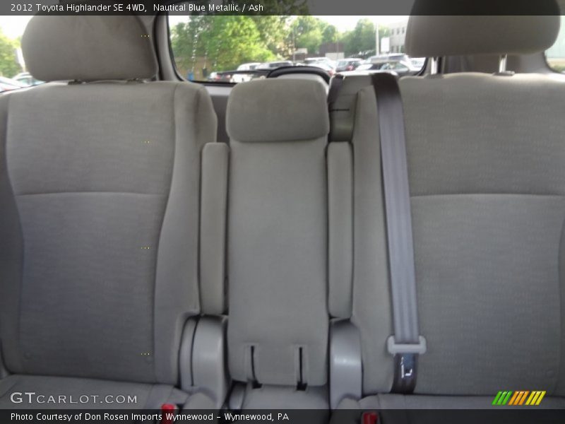 Nautical Blue Metallic / Ash 2012 Toyota Highlander SE 4WD