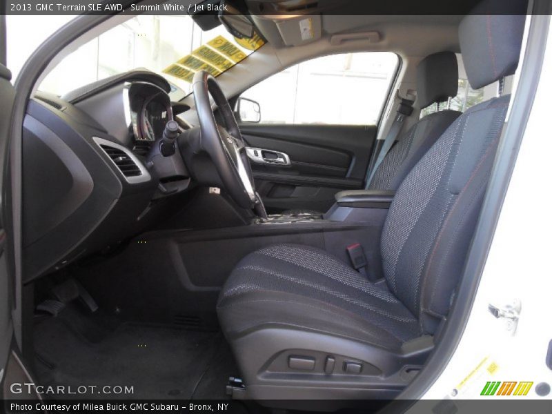 Summit White / Jet Black 2013 GMC Terrain SLE AWD