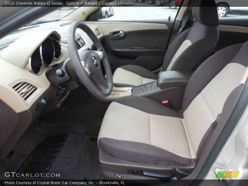Gold Mist Metallic / Cocoa/Cashmere 2010 Chevrolet Malibu LS Sedan