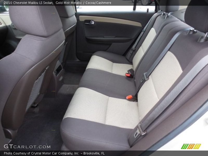 Gold Mist Metallic / Cocoa/Cashmere 2010 Chevrolet Malibu LS Sedan