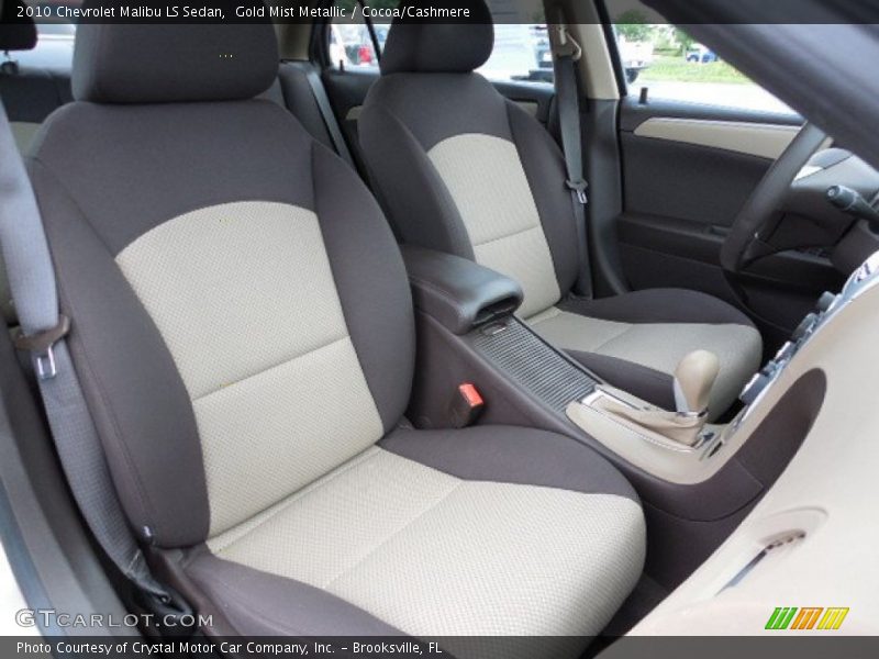 Gold Mist Metallic / Cocoa/Cashmere 2010 Chevrolet Malibu LS Sedan