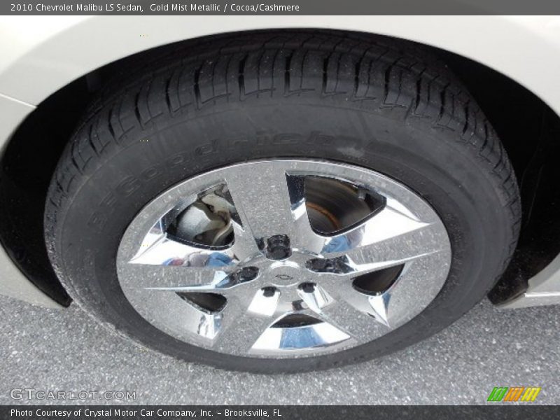 Gold Mist Metallic / Cocoa/Cashmere 2010 Chevrolet Malibu LS Sedan