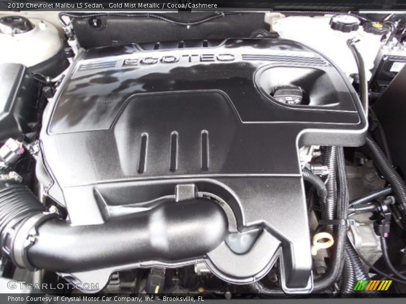 Gold Mist Metallic / Cocoa/Cashmere 2010 Chevrolet Malibu LS Sedan