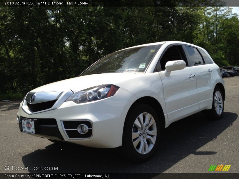 White Diamond Pearl / Ebony 2010 Acura RDX