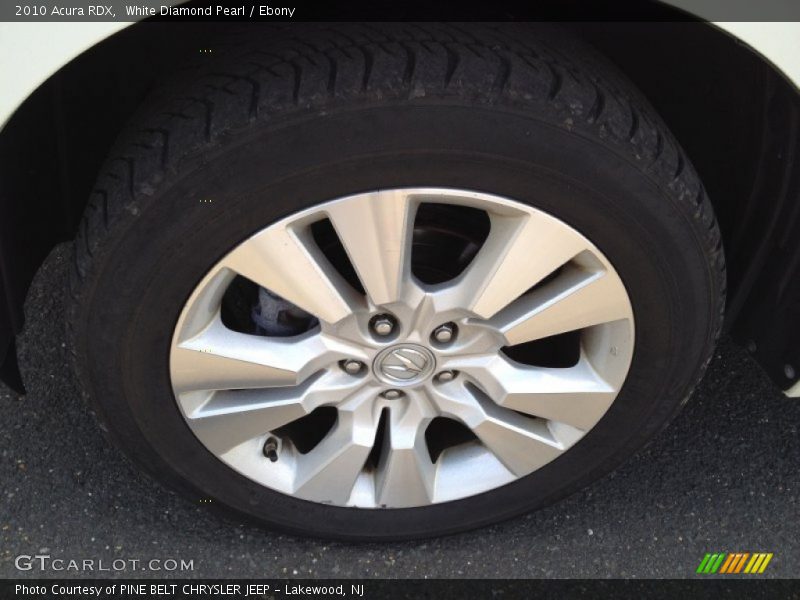 White Diamond Pearl / Ebony 2010 Acura RDX