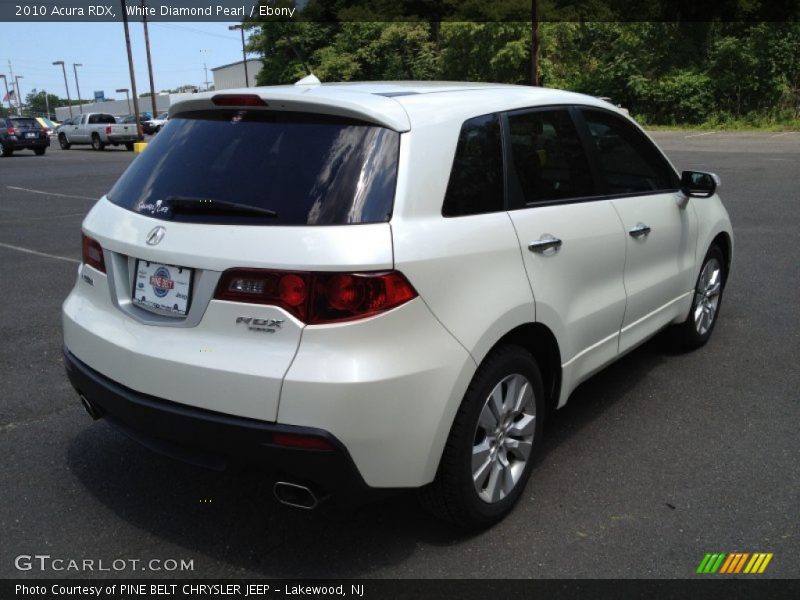 White Diamond Pearl / Ebony 2010 Acura RDX
