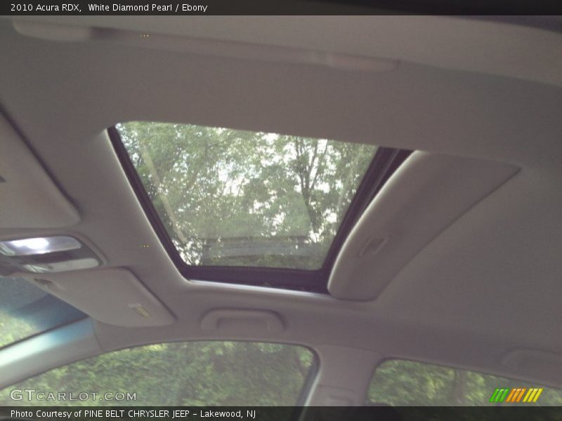 White Diamond Pearl / Ebony 2010 Acura RDX