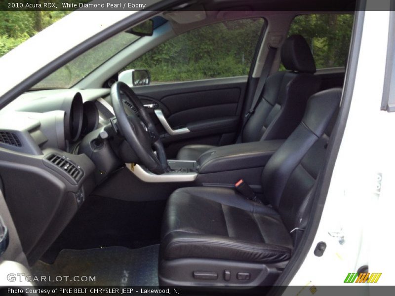 White Diamond Pearl / Ebony 2010 Acura RDX