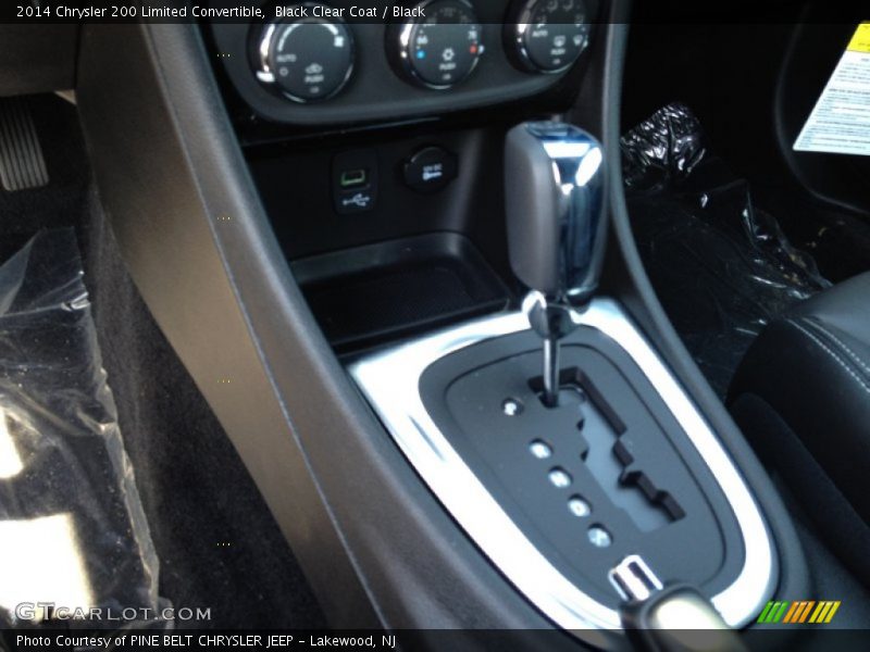 Black Clear Coat / Black 2014 Chrysler 200 Limited Convertible