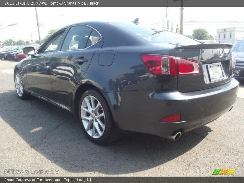 Smoky Granite Mica / Black 2011 Lexus IS 250 AWD