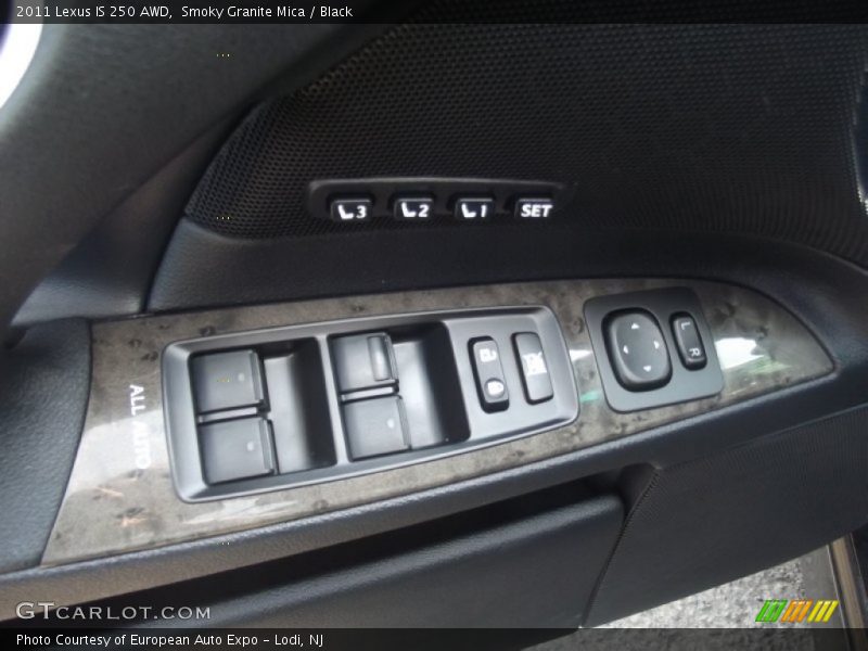 Smoky Granite Mica / Black 2011 Lexus IS 250 AWD