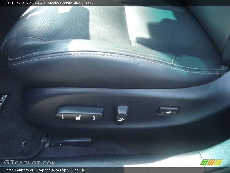 Smoky Granite Mica / Black 2011 Lexus IS 250 AWD