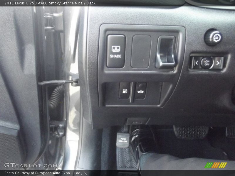 Smoky Granite Mica / Black 2011 Lexus IS 250 AWD