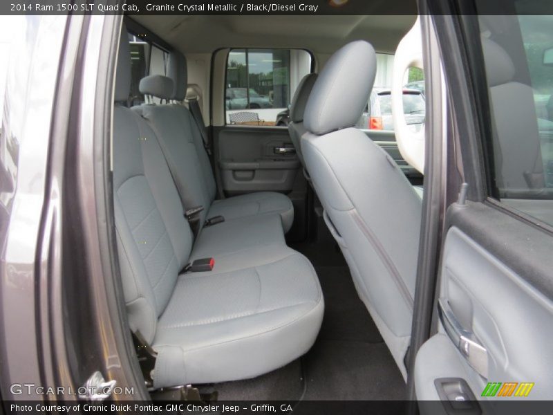 Granite Crystal Metallic / Black/Diesel Gray 2014 Ram 1500 SLT Quad Cab