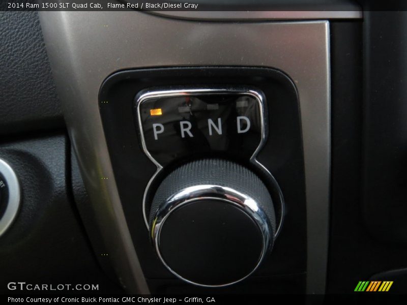 Flame Red / Black/Diesel Gray 2014 Ram 1500 SLT Quad Cab