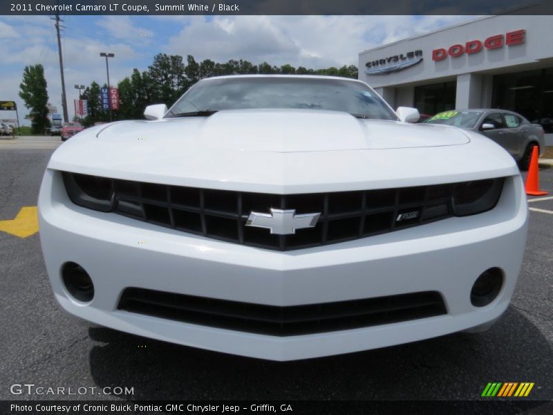 Summit White / Black 2011 Chevrolet Camaro LT Coupe