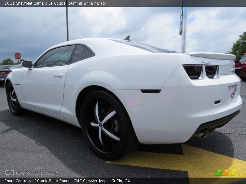 Summit White / Black 2011 Chevrolet Camaro LT Coupe