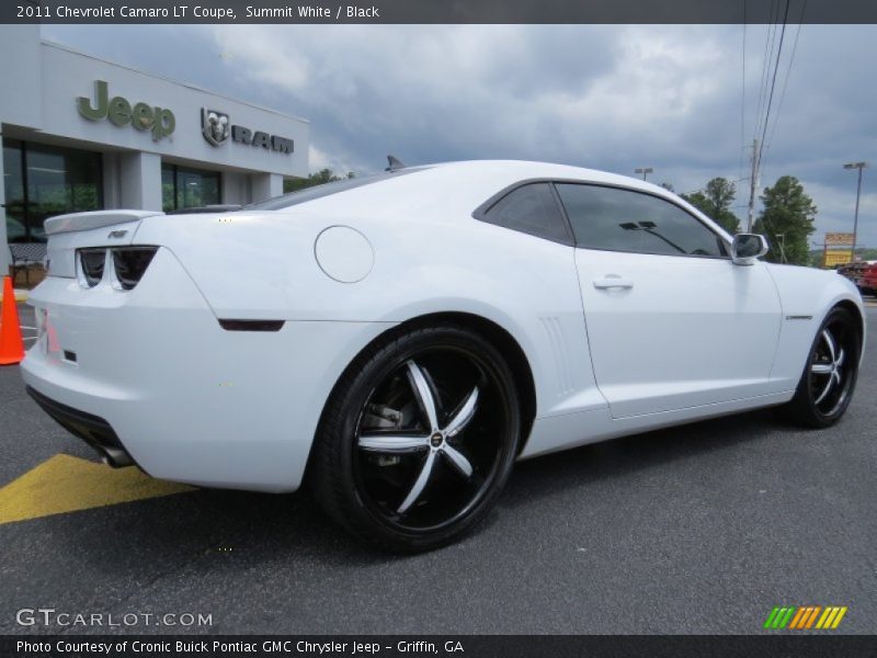 Summit White / Black 2011 Chevrolet Camaro LT Coupe