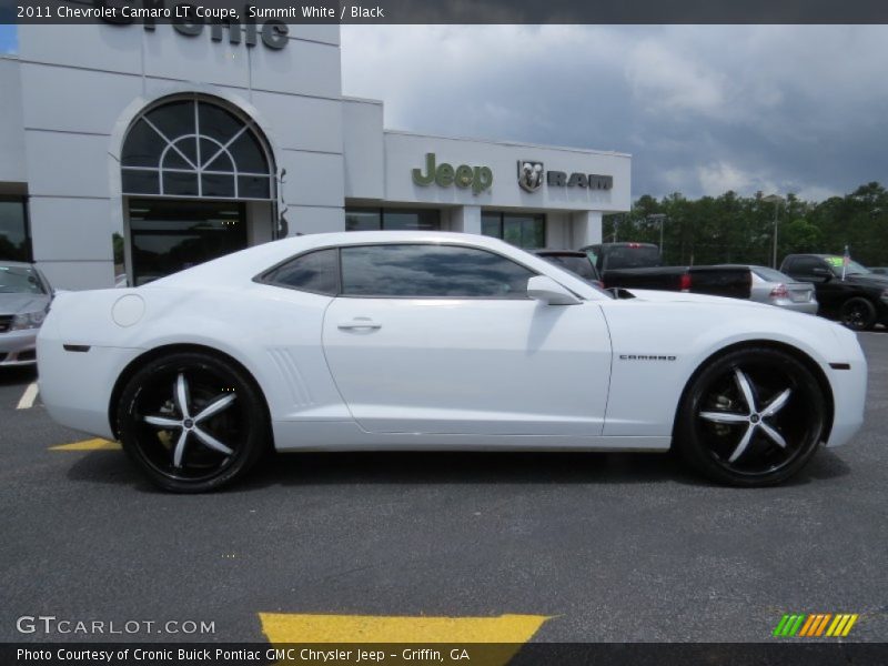Summit White / Black 2011 Chevrolet Camaro LT Coupe