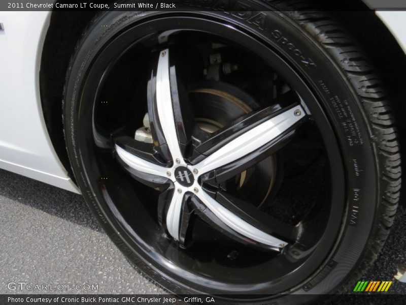 Summit White / Black 2011 Chevrolet Camaro LT Coupe