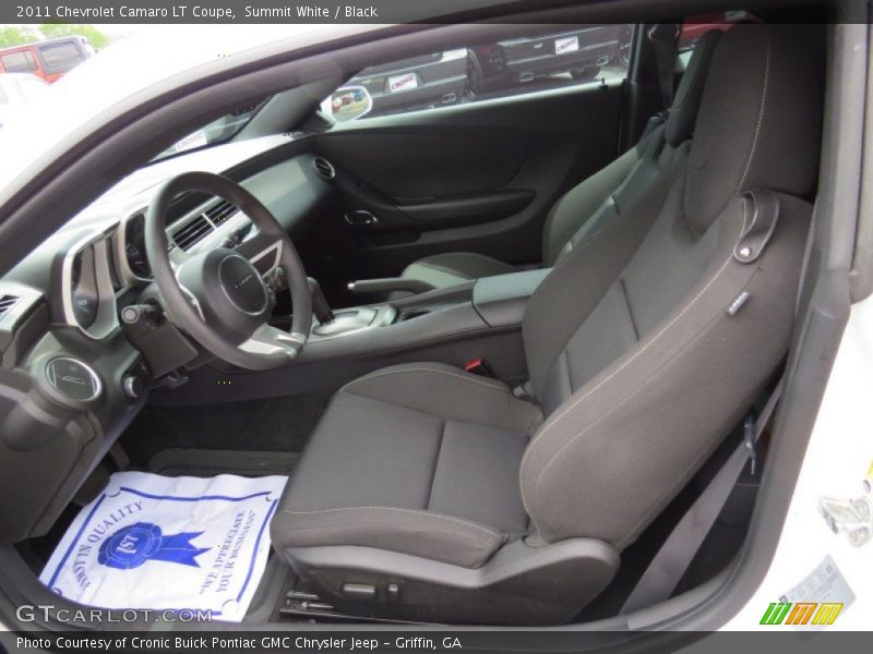 Summit White / Black 2011 Chevrolet Camaro LT Coupe