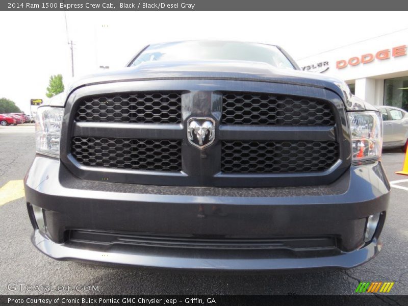 Black / Black/Diesel Gray 2014 Ram 1500 Express Crew Cab