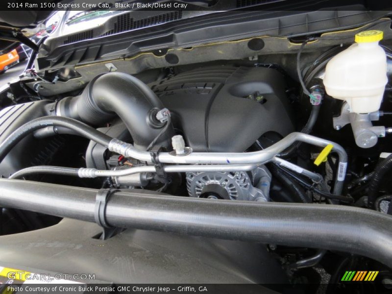 Black / Black/Diesel Gray 2014 Ram 1500 Express Crew Cab