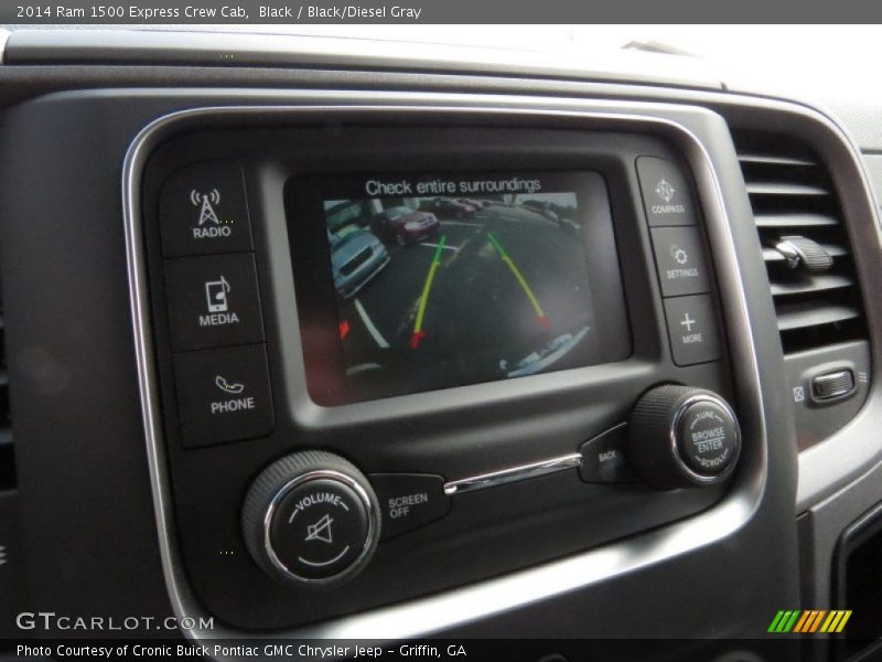 Black / Black/Diesel Gray 2014 Ram 1500 Express Crew Cab