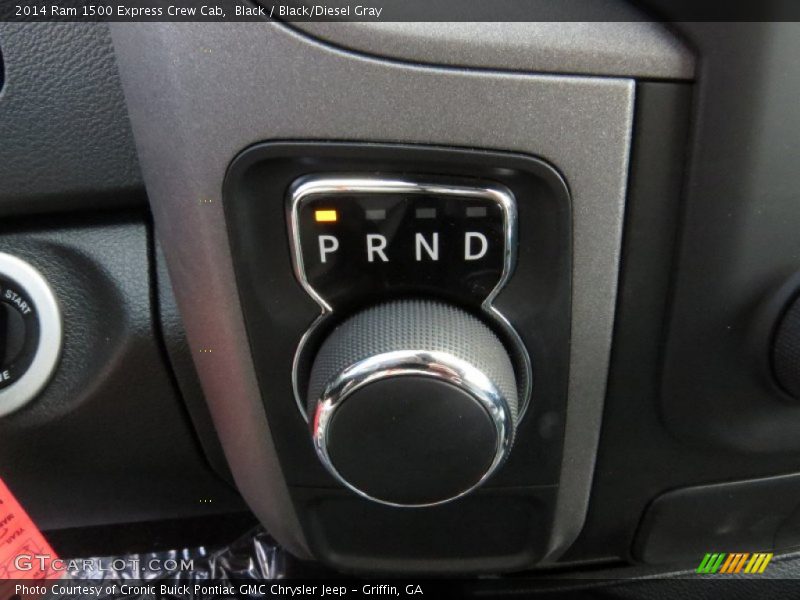 Black / Black/Diesel Gray 2014 Ram 1500 Express Crew Cab