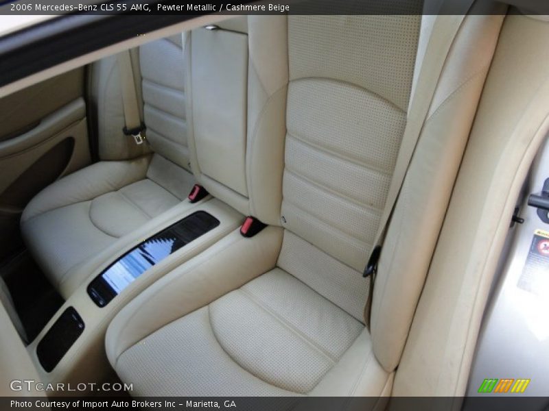 Rear Seat of 2006 CLS 55 AMG