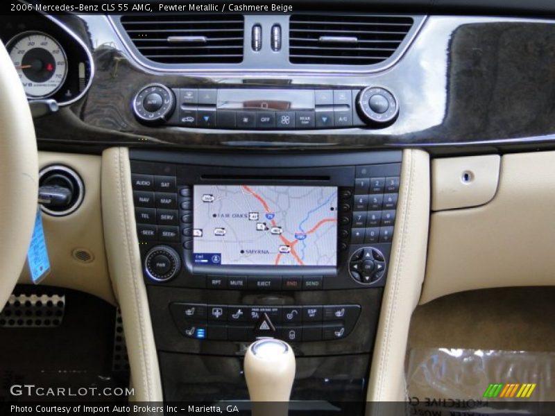 Controls of 2006 CLS 55 AMG