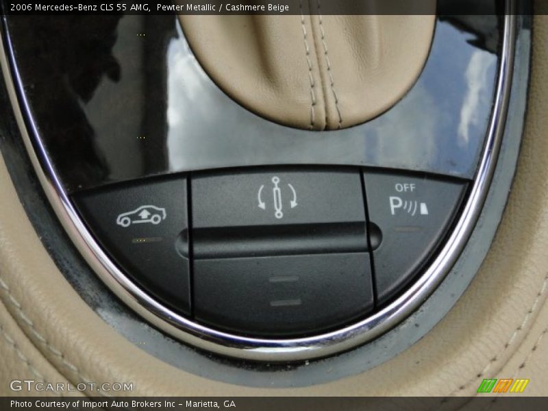 Pewter Metallic / Cashmere Beige 2006 Mercedes-Benz CLS 55 AMG