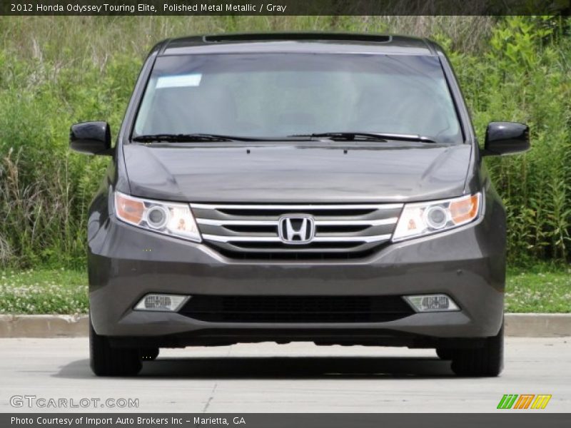 Polished Metal Metallic / Gray 2012 Honda Odyssey Touring Elite