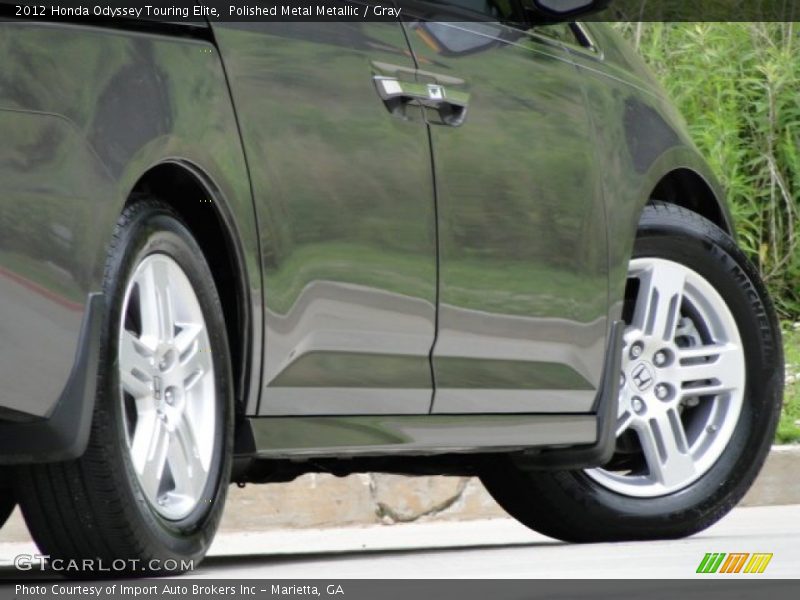 Polished Metal Metallic / Gray 2012 Honda Odyssey Touring Elite