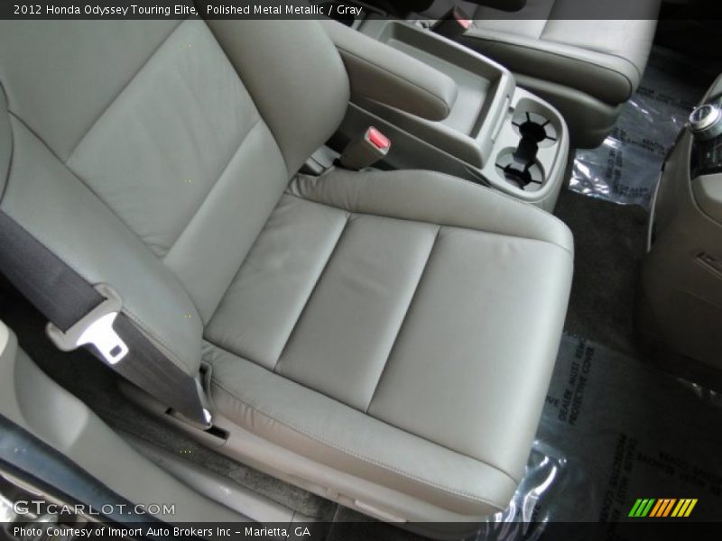 Polished Metal Metallic / Gray 2012 Honda Odyssey Touring Elite