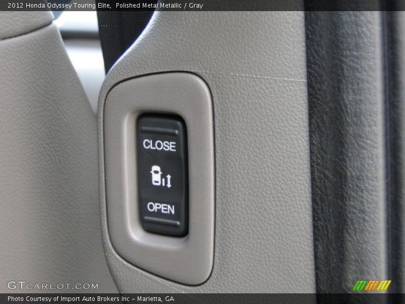 Polished Metal Metallic / Gray 2012 Honda Odyssey Touring Elite