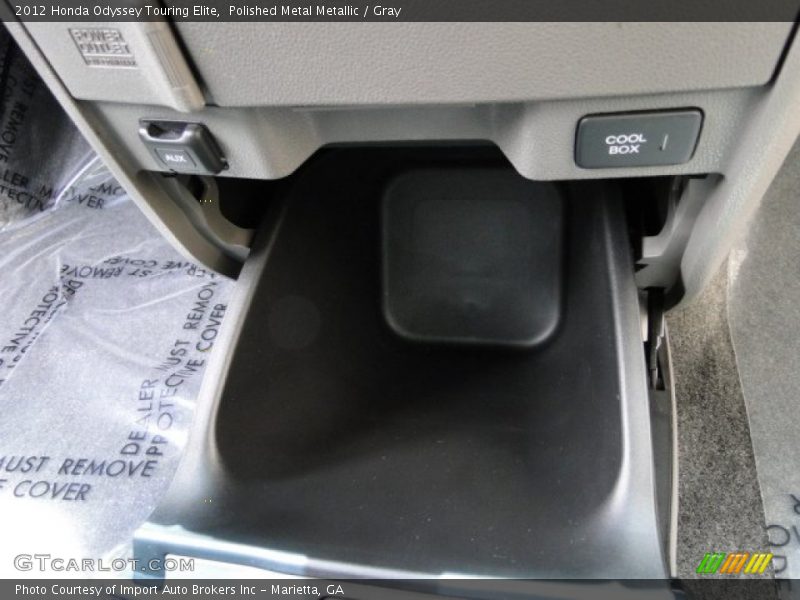 Polished Metal Metallic / Gray 2012 Honda Odyssey Touring Elite