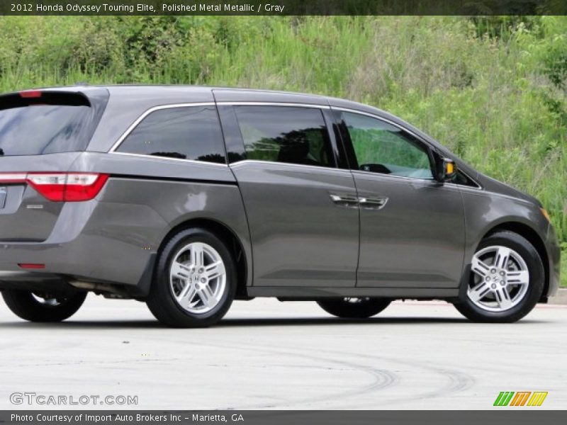 Polished Metal Metallic / Gray 2012 Honda Odyssey Touring Elite