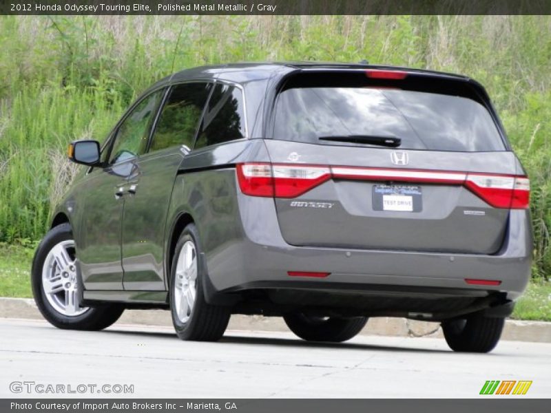 Polished Metal Metallic / Gray 2012 Honda Odyssey Touring Elite