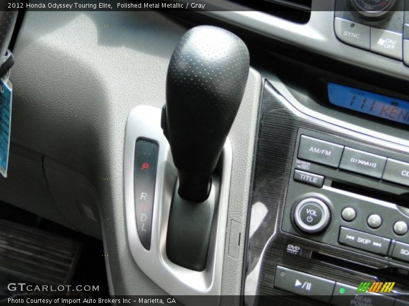 Polished Metal Metallic / Gray 2012 Honda Odyssey Touring Elite
