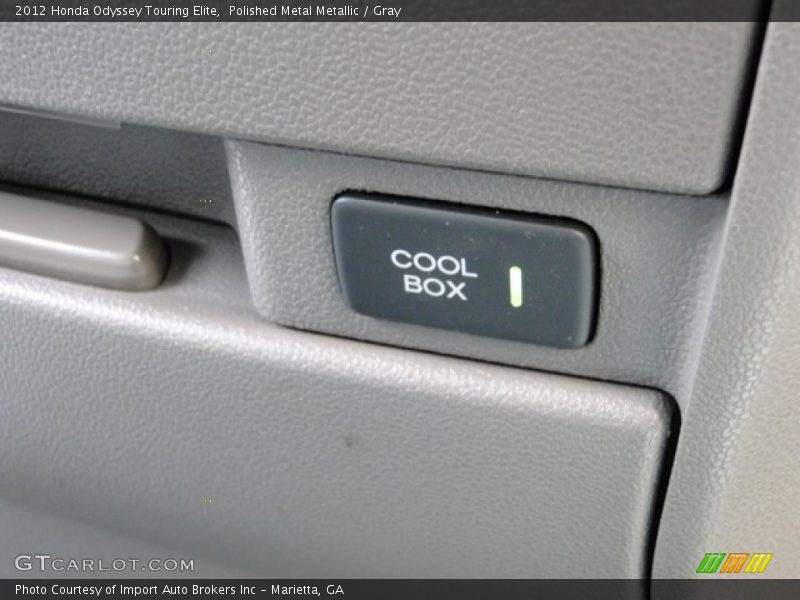 Polished Metal Metallic / Gray 2012 Honda Odyssey Touring Elite