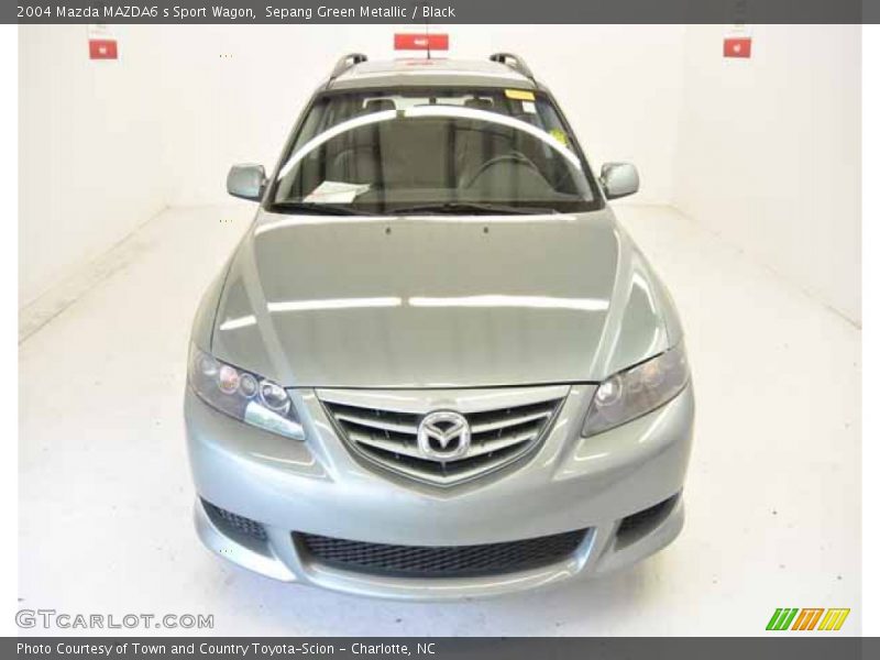 Sepang Green Metallic / Black 2004 Mazda MAZDA6 s Sport Wagon