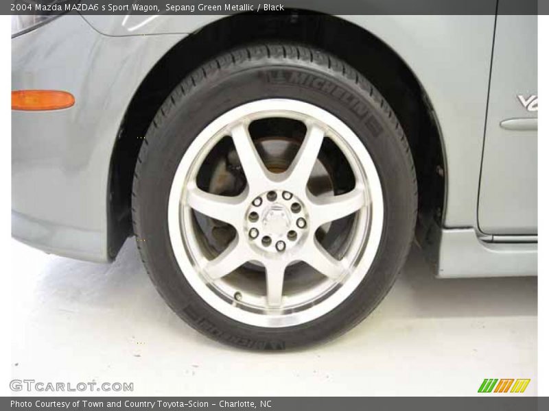 Sepang Green Metallic / Black 2004 Mazda MAZDA6 s Sport Wagon