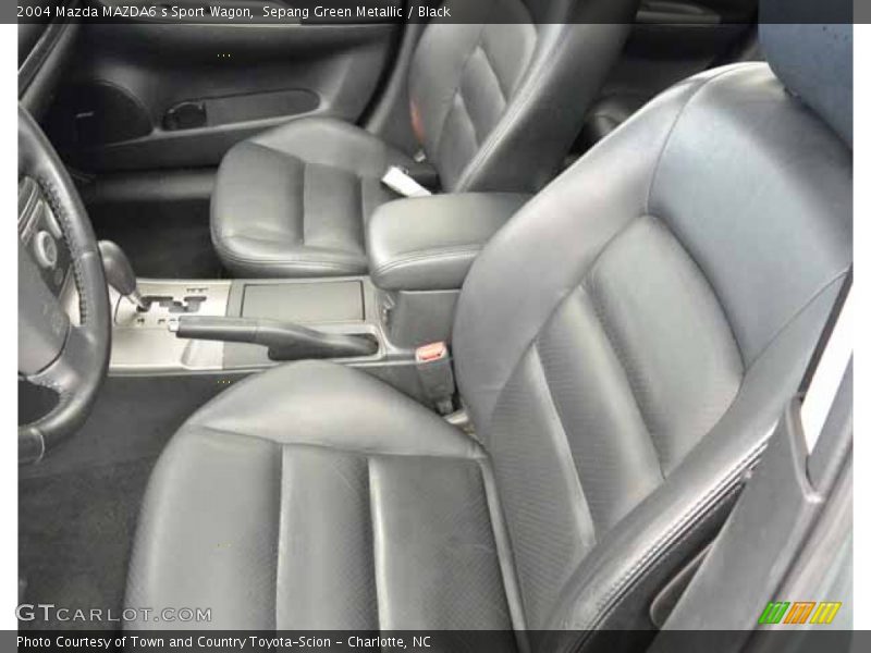 Sepang Green Metallic / Black 2004 Mazda MAZDA6 s Sport Wagon